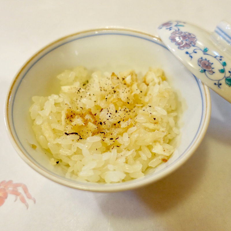 鱸の飯蒸し(ひろ作 （ひろさく）)