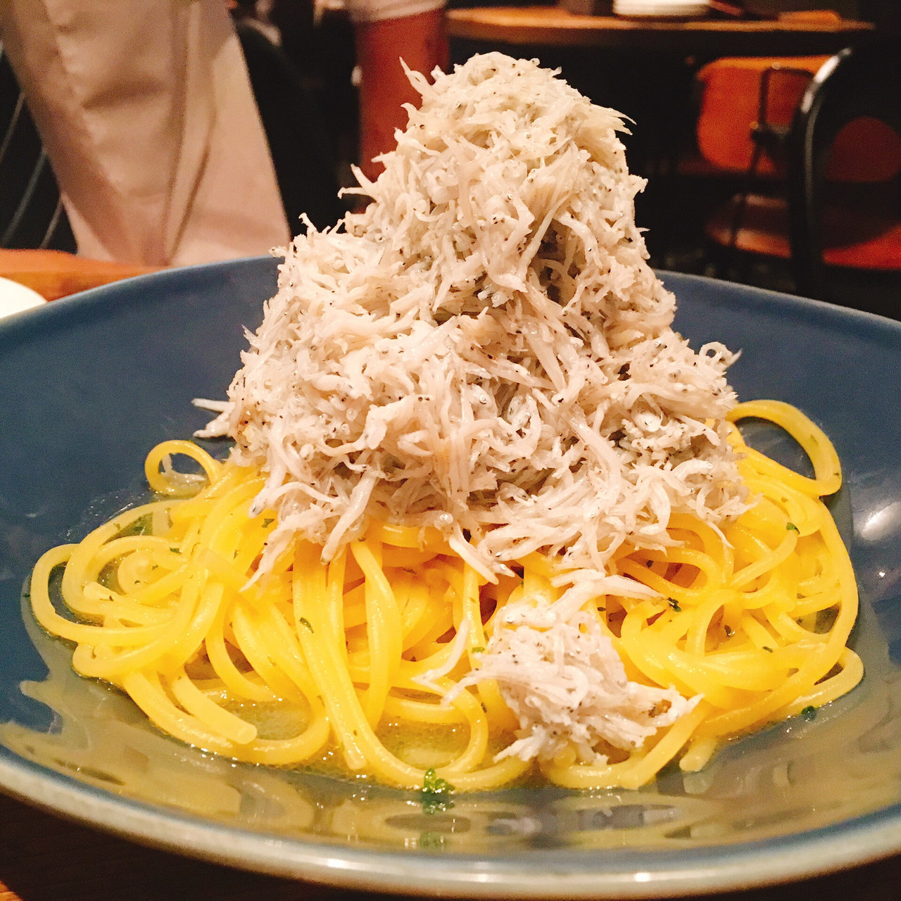 豪快シラスのペペロンチーノ(Italian Kitchen VANSAN)の口コミ