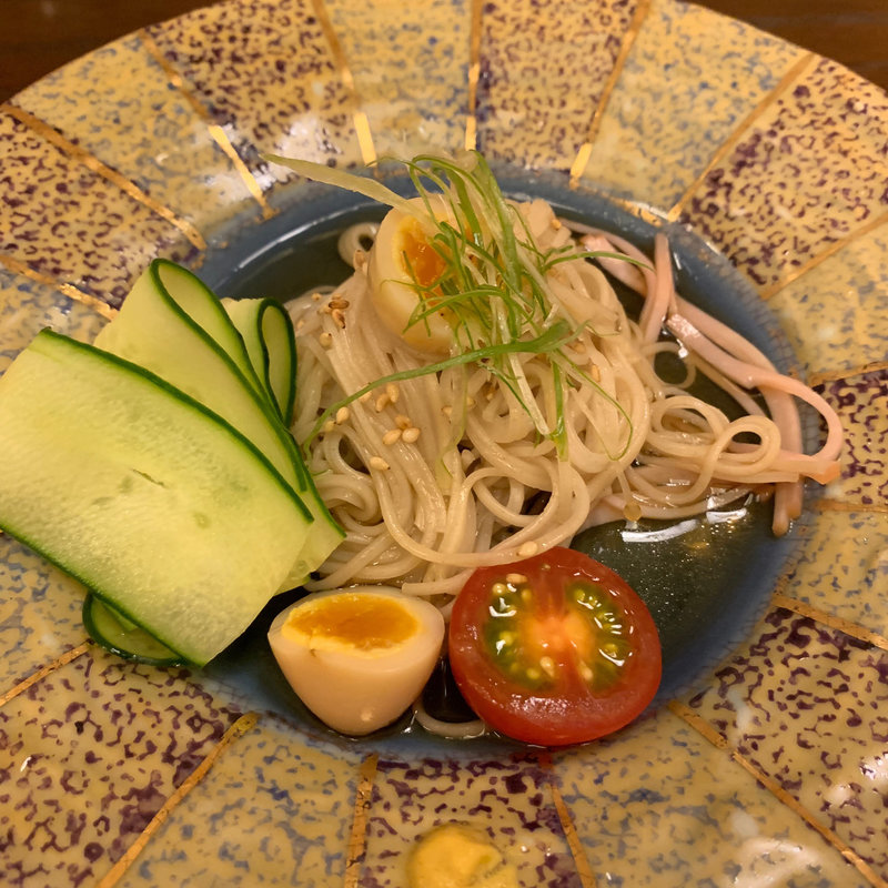 蕎麦素麺(下呂温泉 みやこ)