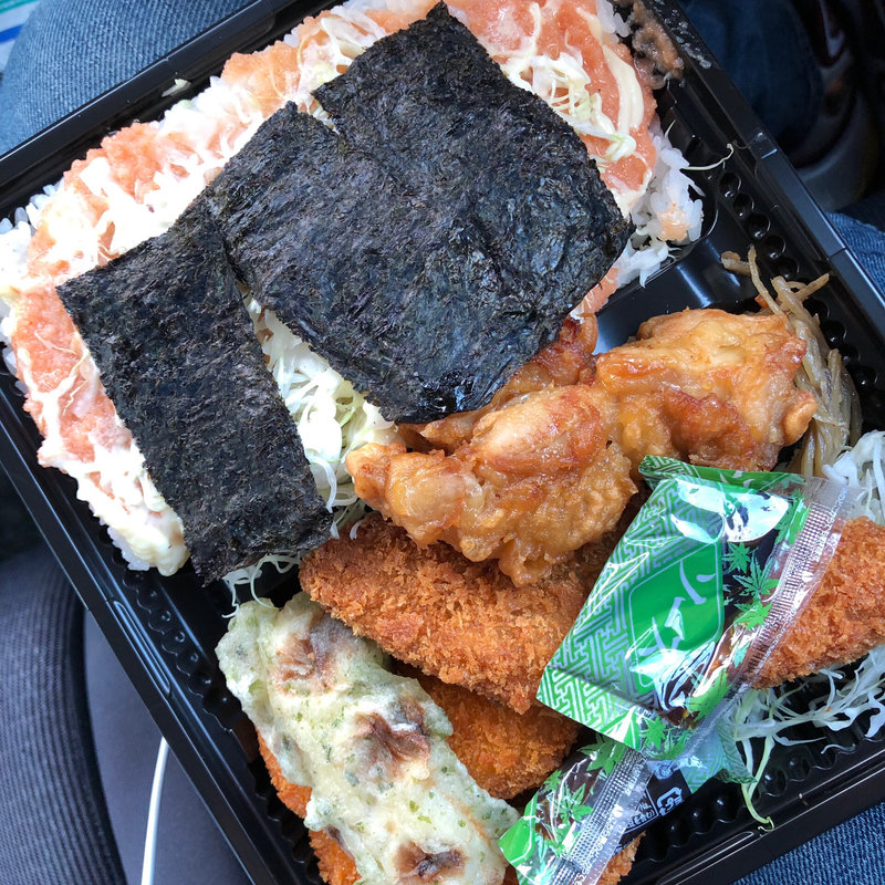 マヨ明太デラックス(いちばん弁当)