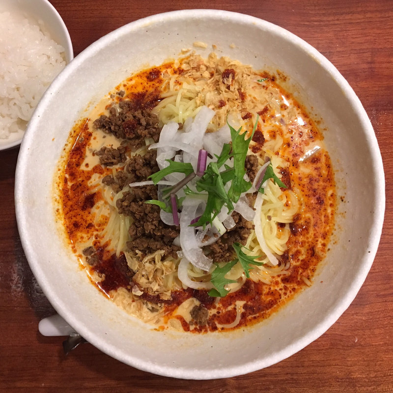冷やし担々麺(SHIBIRE NOODLE 蝋燭屋)