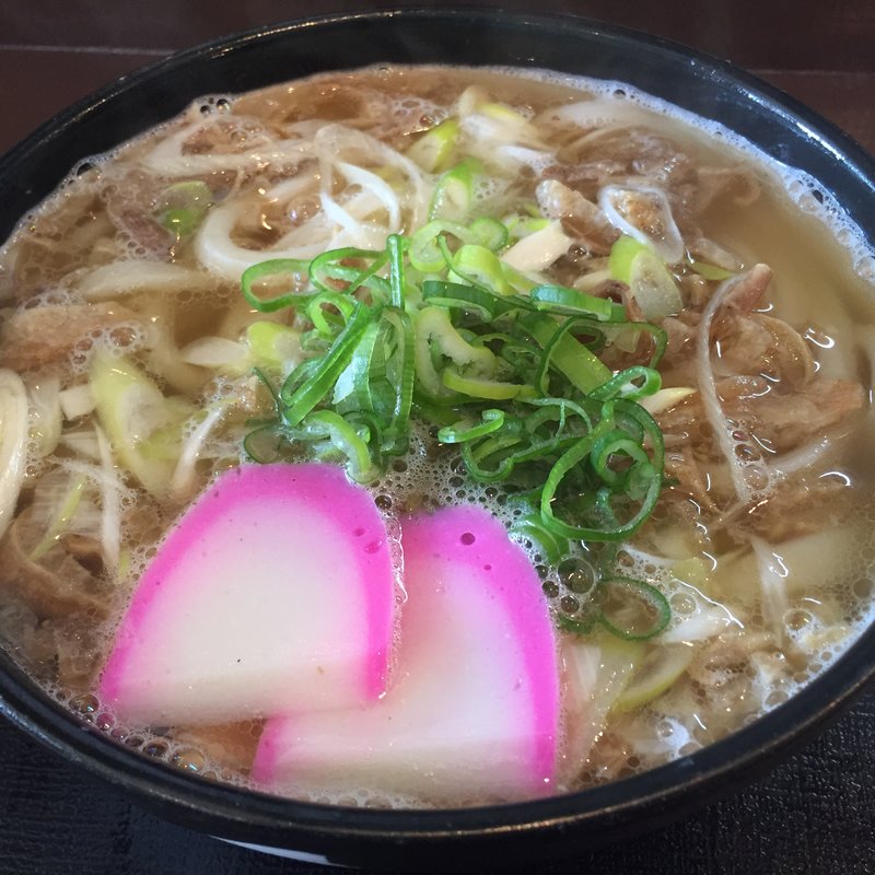 肉カスうどん(本格手打ちうどん もり)