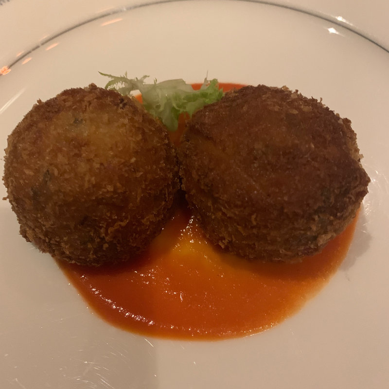 大正カニクリームコロッケット(NIKKO KANAYA HOTEL CRAFT GRILL （日光金谷ホテル クラフトグリル）)