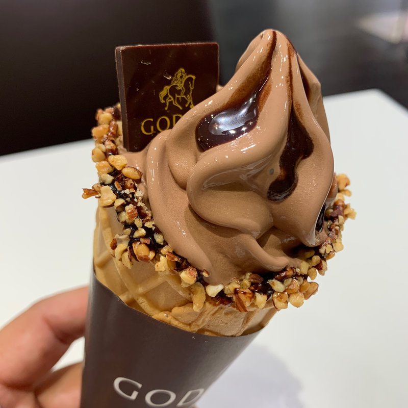 ソフトダブルチョコ(ゴディバ あべのキューズモール店)