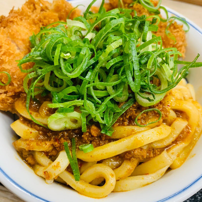 カレーうどんチキンカツ丼(かつや 浅草橋店)