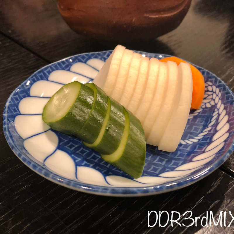 お新香(江戸前 天ぷら ふく庵)