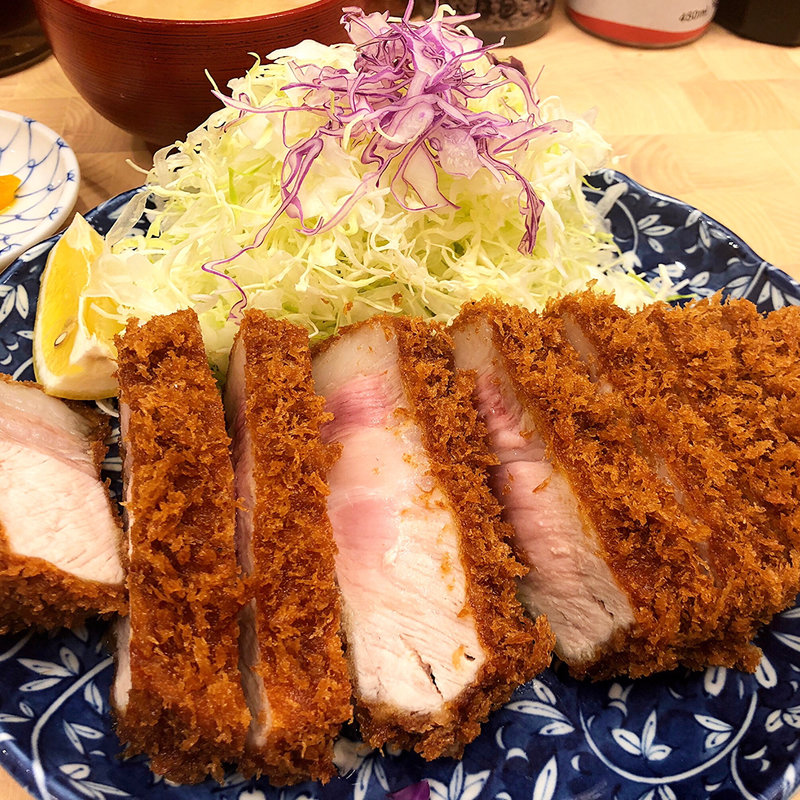 特上ロースかつ定食(とんかつ檍 蒲田本店)