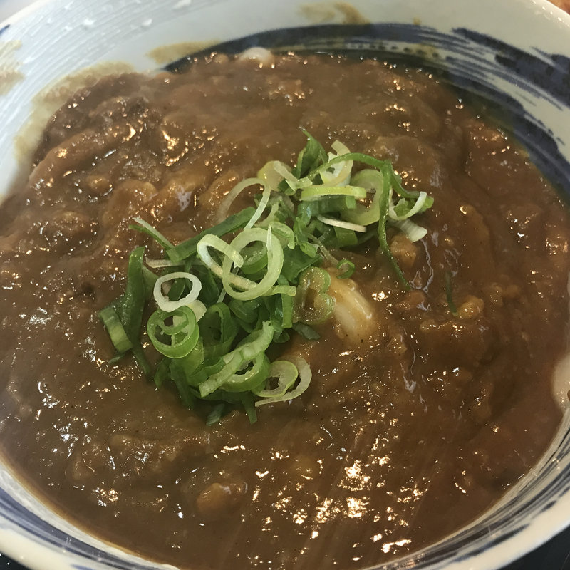 カレーうどん(山 （やま）)