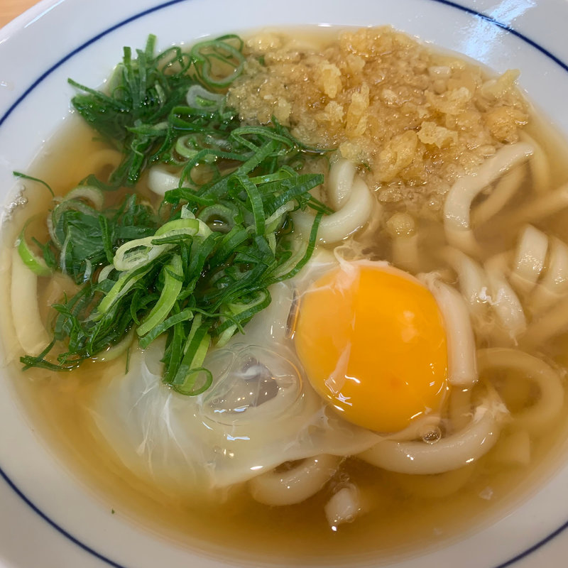 月見うどん(つるまる饂飩 淀屋橋店 )