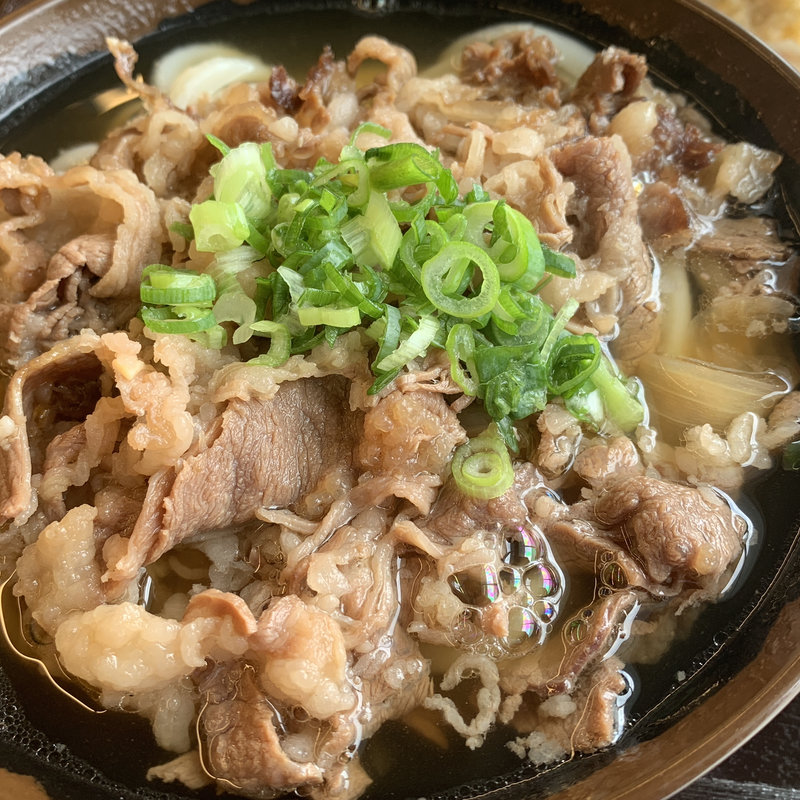 肉うどん(山よし 佐文店)