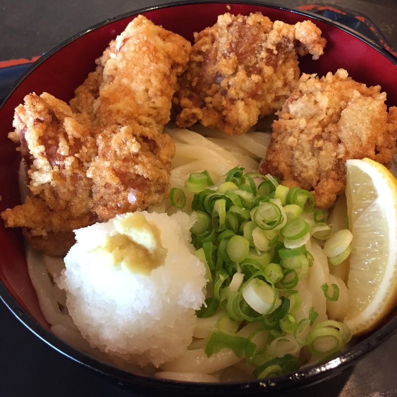 鶏唐ぶっかけ冷(七宝亭)