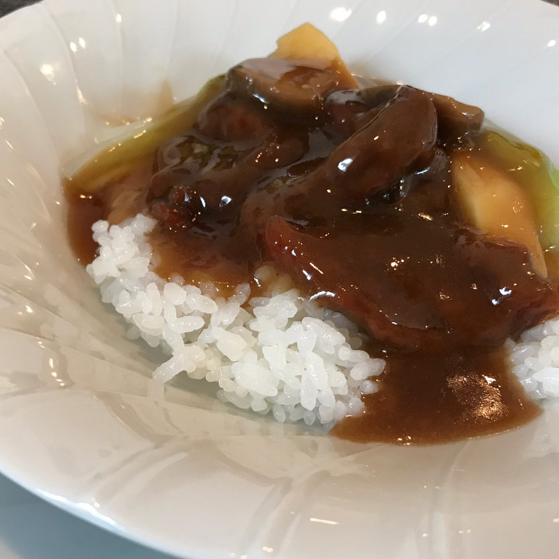 牛肉あんかけご飯  コースB (綉花)