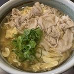 讃玄豚のたまごとじあんかけうどん(冬季)(うどん 松ゆき)