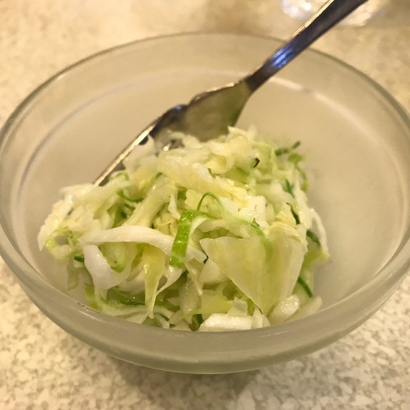 キャベツサラダ(カレーの店スマトラ 新橋本店)