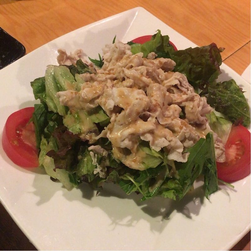 豚しゃぶサラダ 中華風(135酒場 赤羽店 （【旧店名】300宴商人）)
