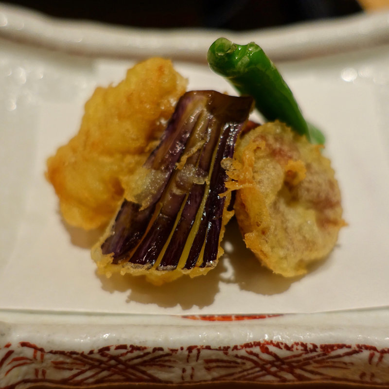 季節の天麩羅(水炊き・焼酎 丸の内若どり)