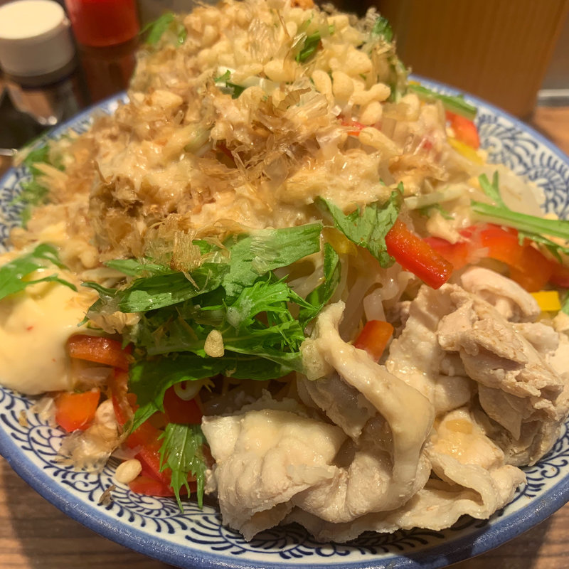 ひやし中盛り(ラーメン燈郎)