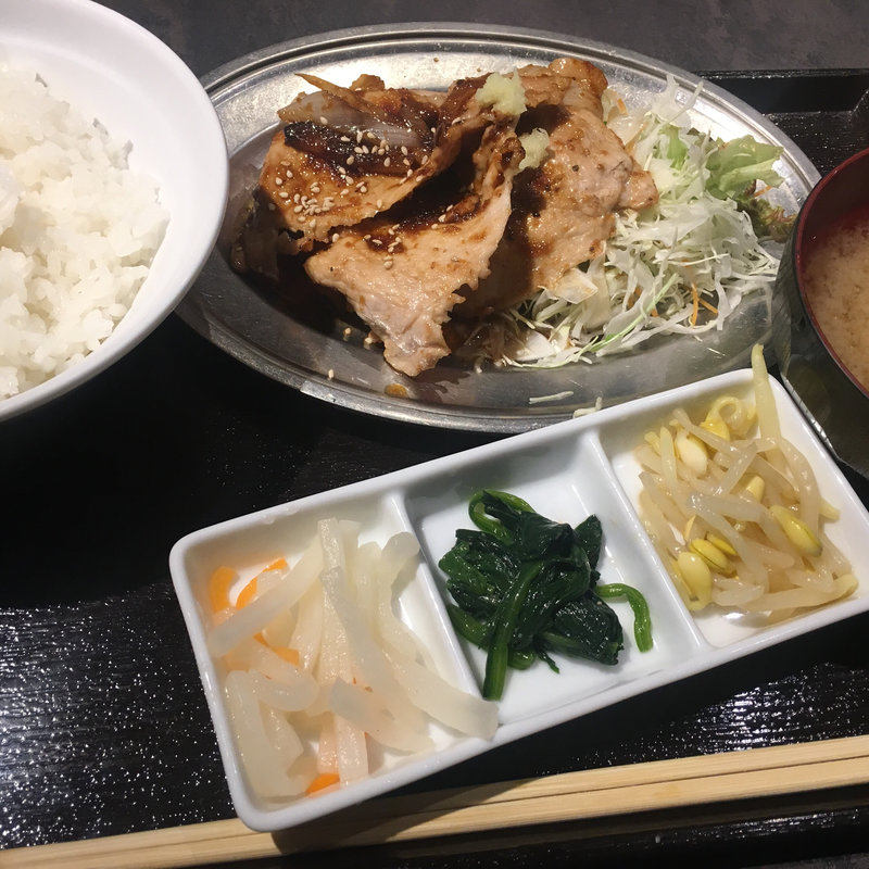 生姜焼き定食(BELON 渋谷店)