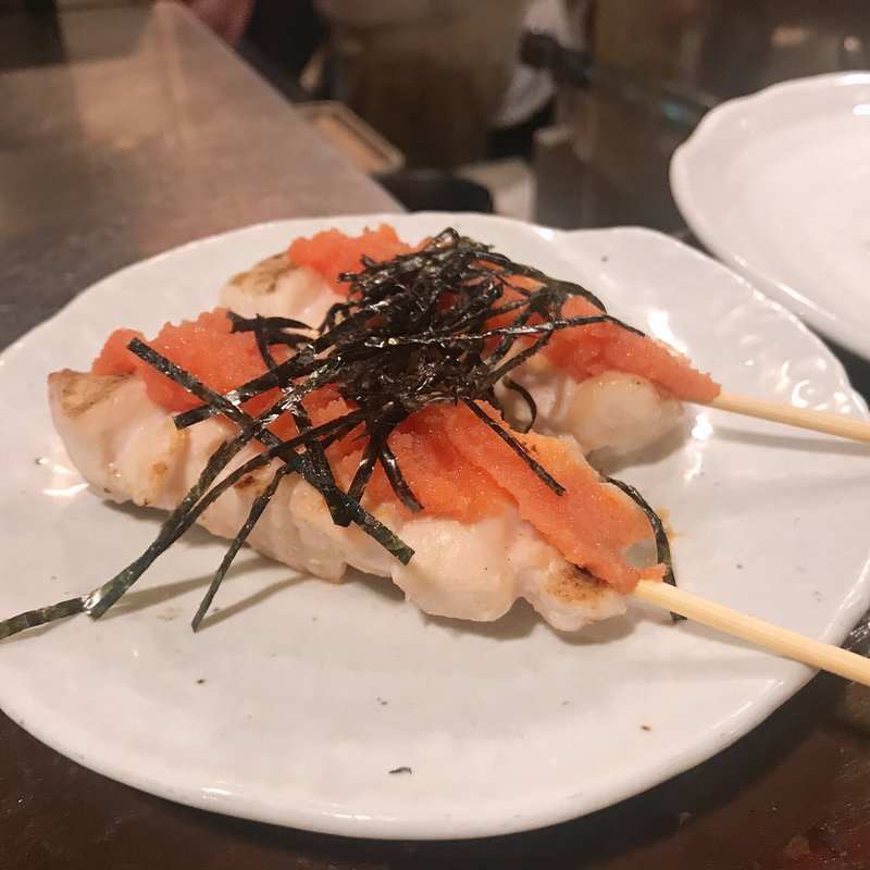 ささみの明太子焼き(串若丸 本店 （くしわかまる）)