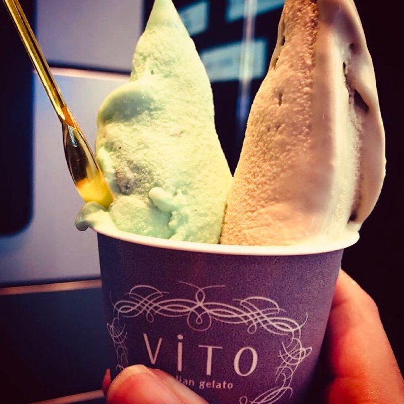 アマルフィ（ミントリキュール、）とピスタチオ  (ViTO)