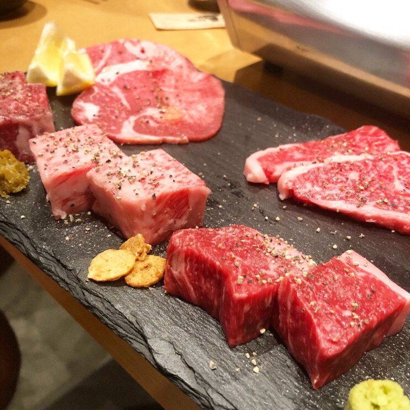 本日の和牛盛り合わせ(焼肉ダイスケ)