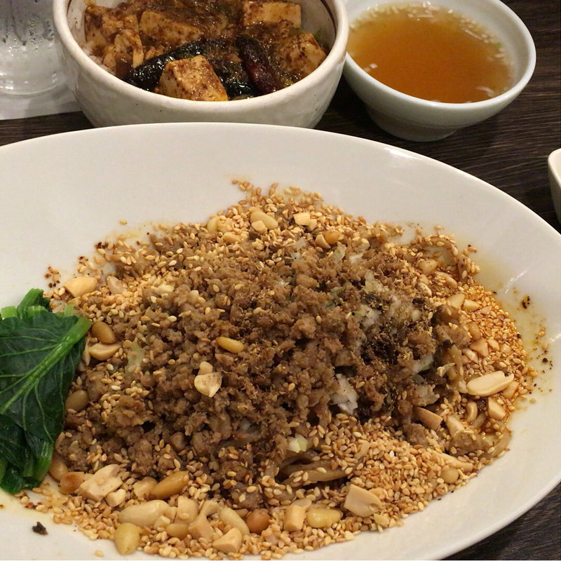 汁なし坦坦麺＋小丼(雲林坊 秋葉原店)