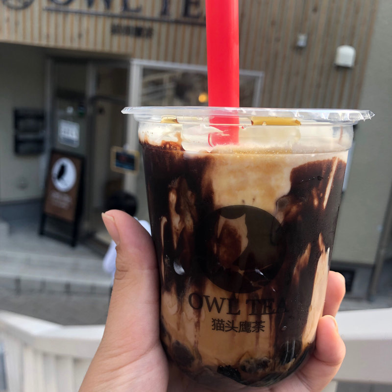 チョコレートティーミルクフォーム(OWL TEA)