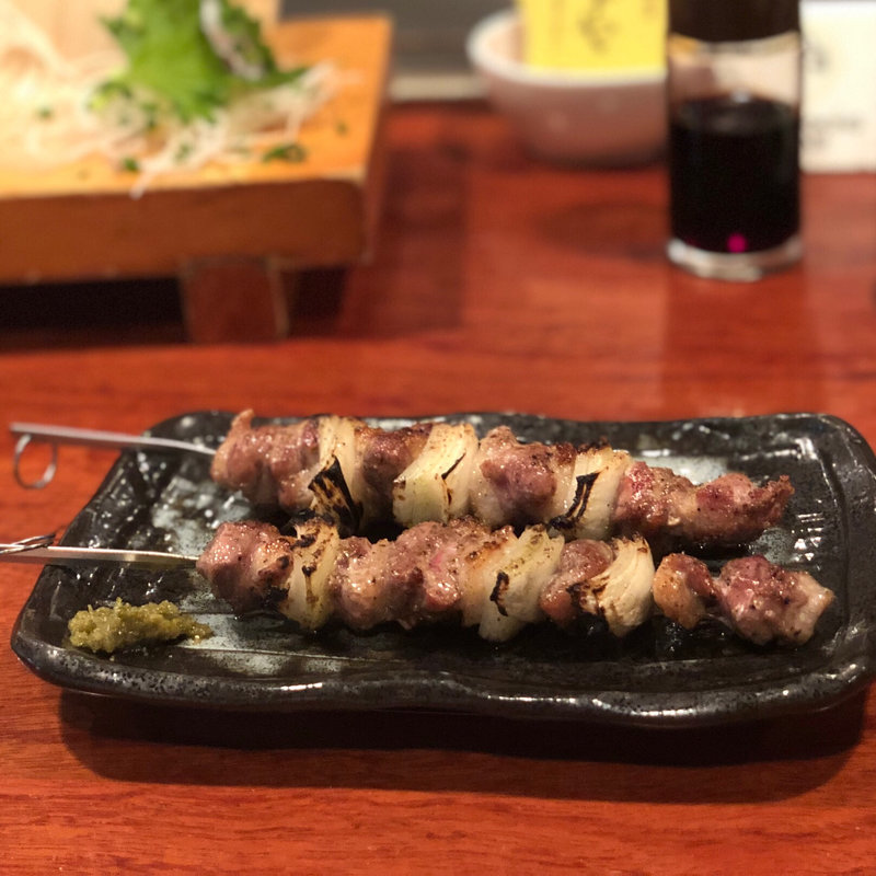 鴨の串焼き(ガンジューヤ)