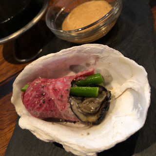 牡蠣にく(肉バルGAM 難波本店)