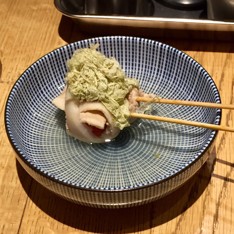 トマト肉巻き(フクロウ)