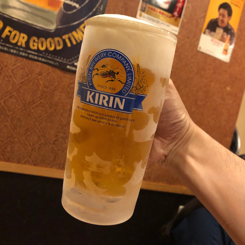 生ビール(焼肉天国やーるじゃんバル )