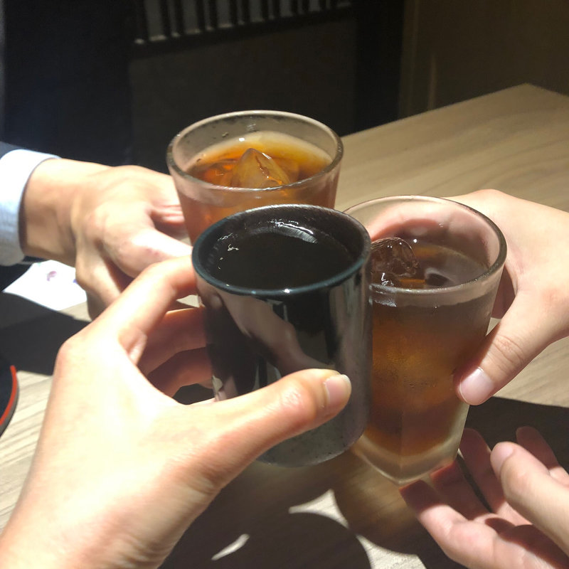 黒ウーロン茶(神戸牛専門 眞 （まさき）)