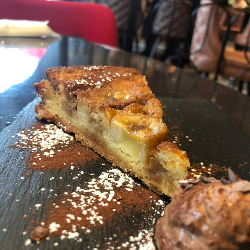 バナナタルト(銀座大食堂)