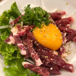 馬肉のユッケ