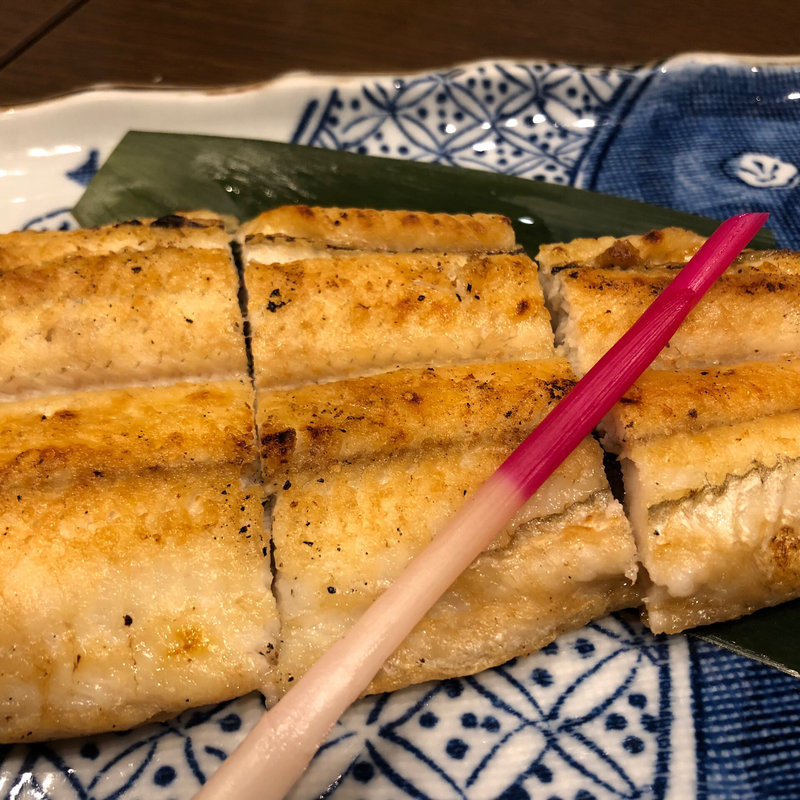 穴子の白焼き(居酒屋 民宿 （いざかや みんしゅく）)