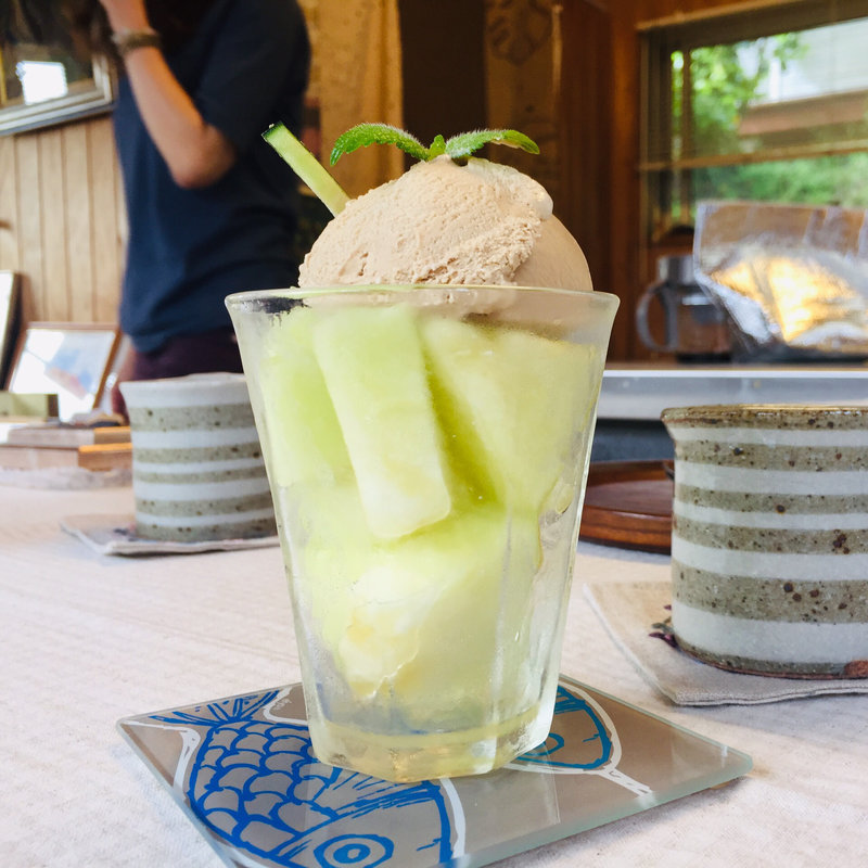 メロンパフェ(シーサーの家)