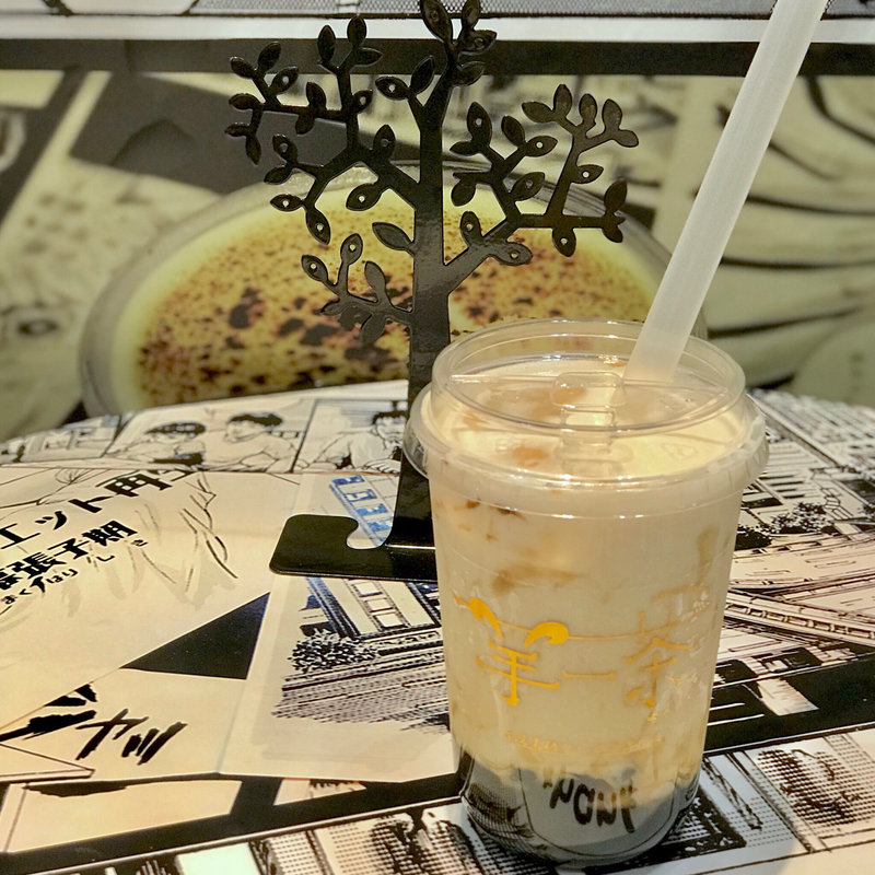 焦がしウーロン(羊一茶梅田タピオカ・よういっちゃ・梅田本店)