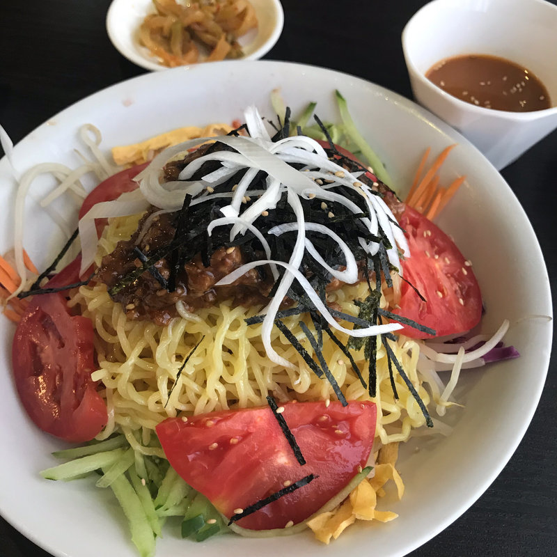 冷やし中華(美林華飯店)