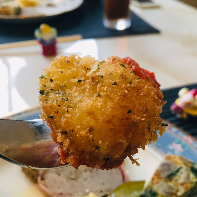 帆立のフリットw/ゴルゴンゾーラソース(Kitchenピエロ)