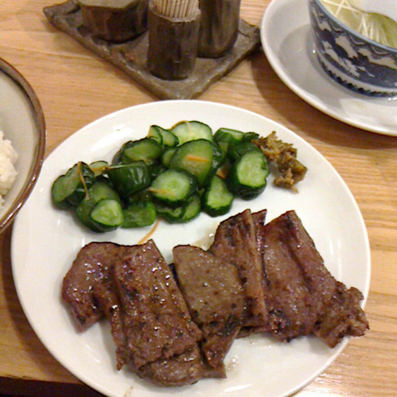 牛タン炭火焼定食(味の牛たん 喜助 エスパル店 （きすけ）)