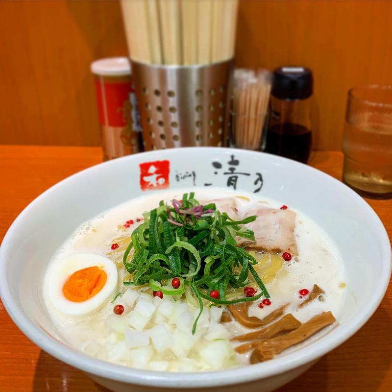 紀州鶏白湯らーめん(清乃 近鉄百貨店和歌山店)