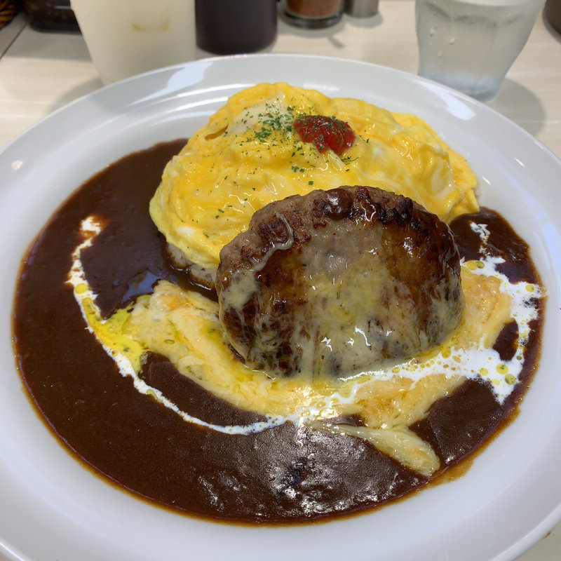 チーズハンバーグオムレツカレー(マイカリー食堂 板橋本町店)