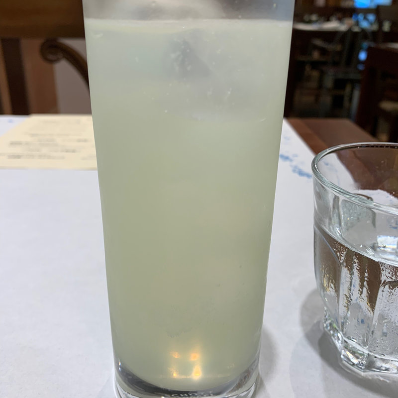 自家製リモンチェッロ(ソーダ)(ピッツェリア・パドリーノ・デル・ショーザン （PIZZERIA PADRINO DEL SHOZAN）)