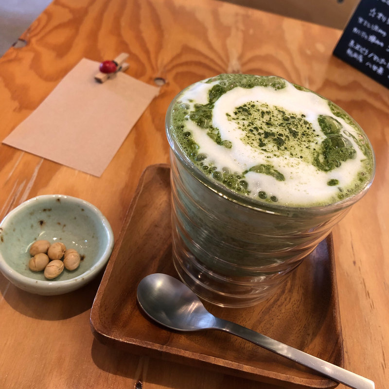 抹茶ラテ(Hot)(片岡)