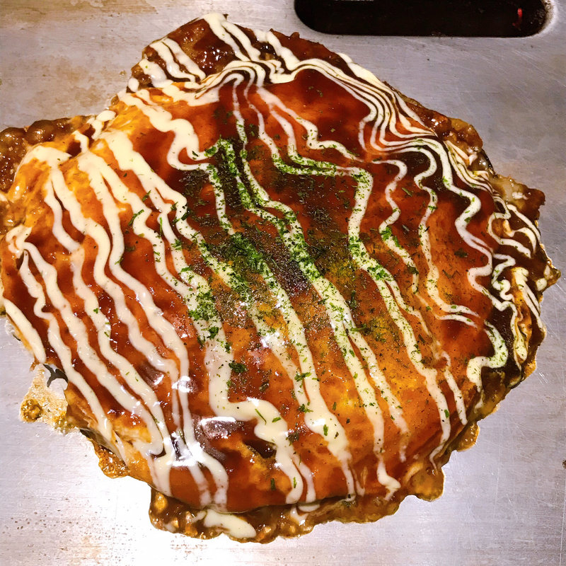 豚いか玉焼き(福太郎 梅田店)