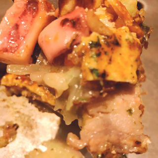 豚いか玉焼き(福太郎 梅田店)