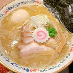 味玉濃厚煮干しそば(中華そば 勝本)