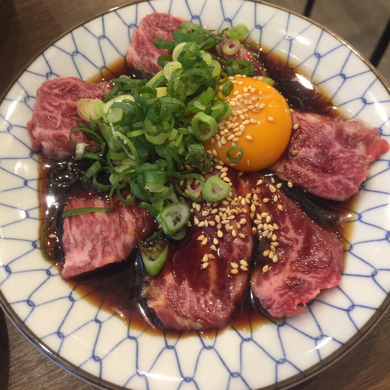 和牛はらみ刺し(焼肉ここから 八重洲店)