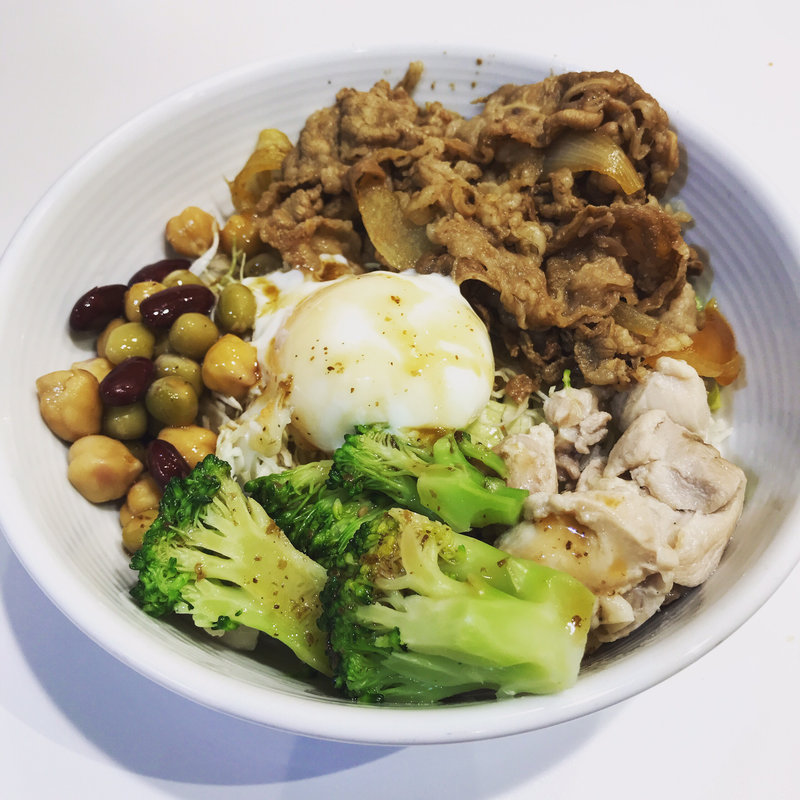 ライザップ牛サラダ(吉野家 綾瀬駅東口店)