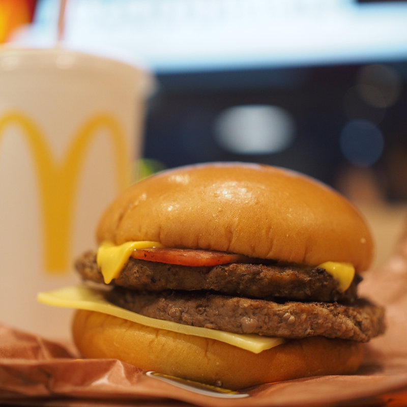 グランベーコンチーズ(夜マック)(マクドナルド 園田プラザ店)